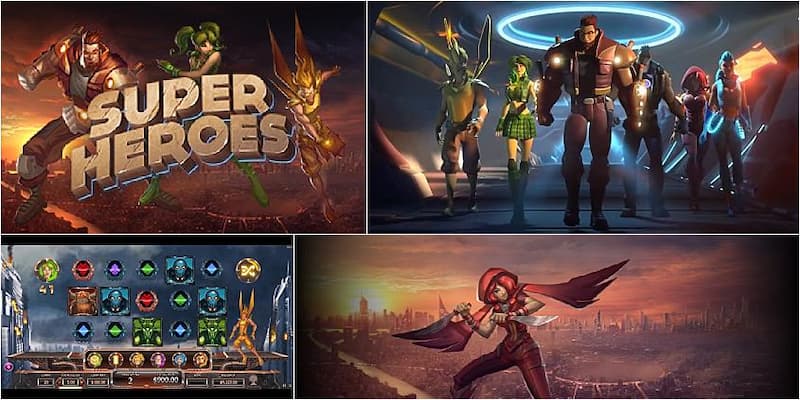 Bí Quyết Quay Nổ Hũ Superhero Slots Để Nhận Jackpot 2 Giới thiệu sơ lược về trò chơi nổ hũ đặc sắc Slots Superhero tại F168
